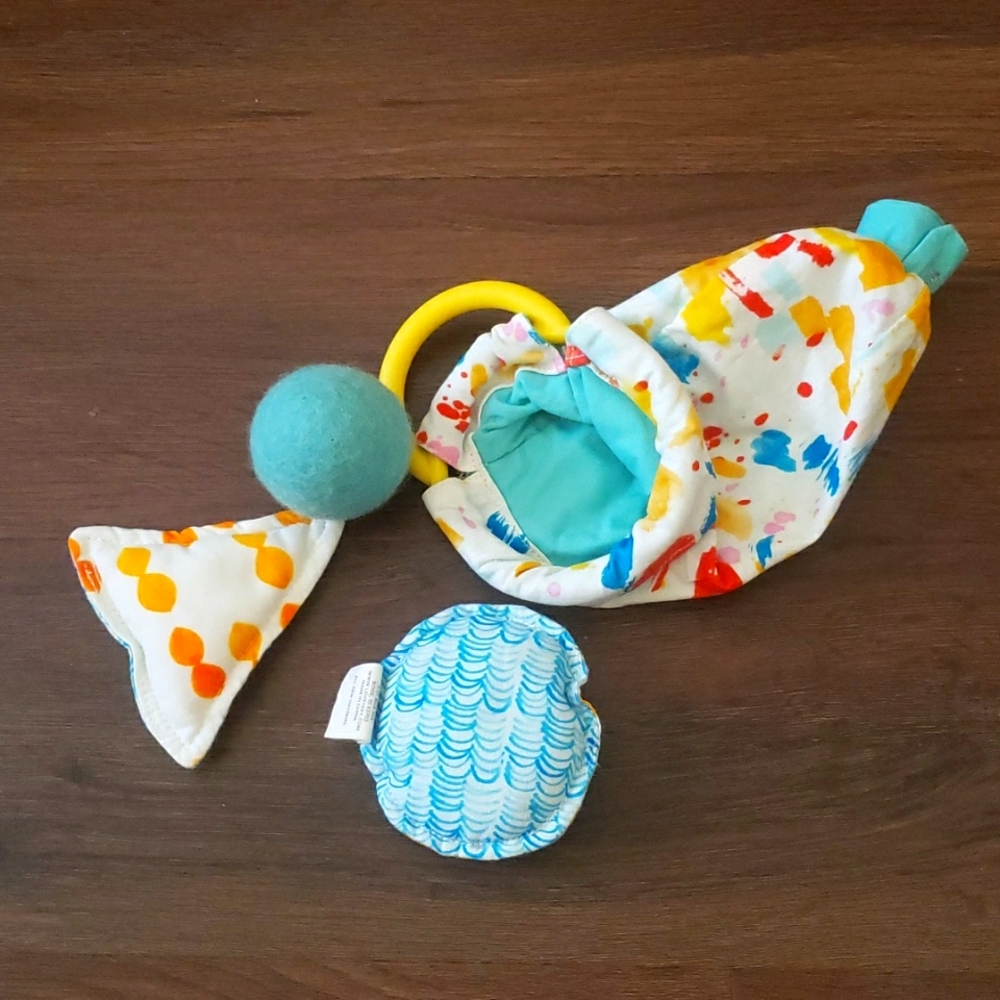Lovevery Bag, Bean Bags, & Felt Ball
